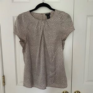 Ann Taylor Factory cap sleeve blouse